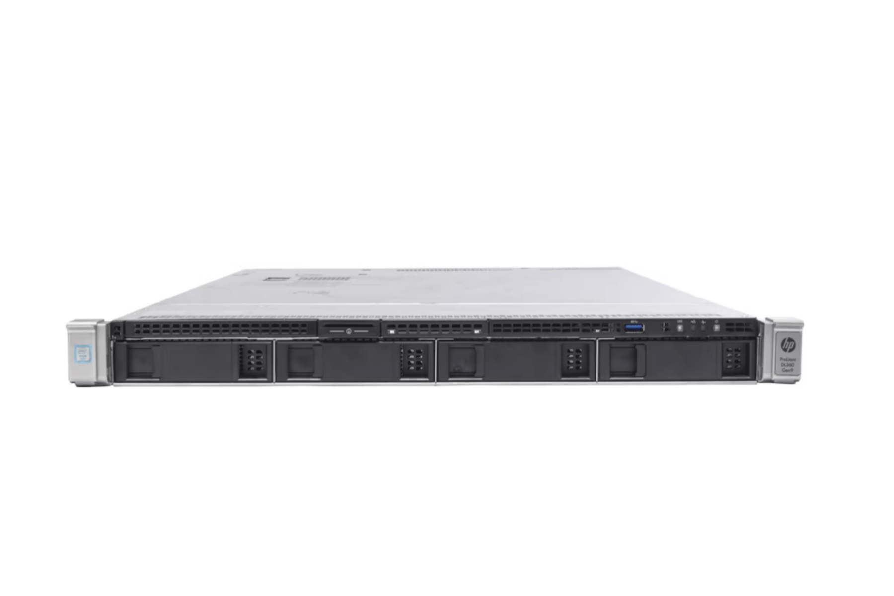 Refurbished HPE ProLiant DL360 Gen9 4-Bay 3.5" 1U LFF server front view